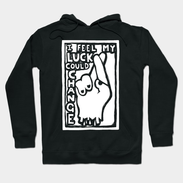 Lucky - Radiohead Illustrated Lyrics - Inverted. Hoodie by bangart